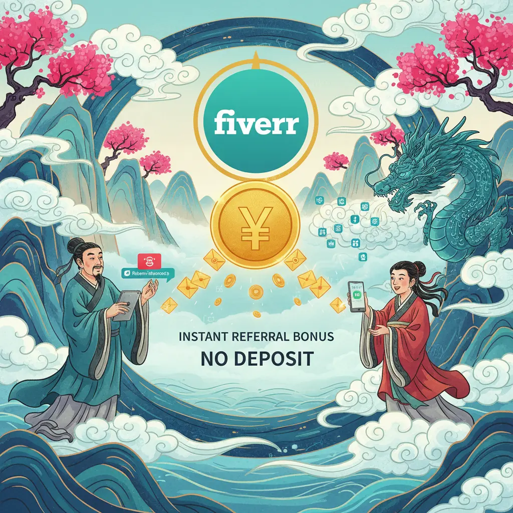 instant referral bonus no deposit - Fiverr