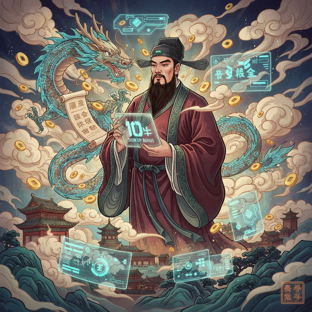 10 sign up bonus - James