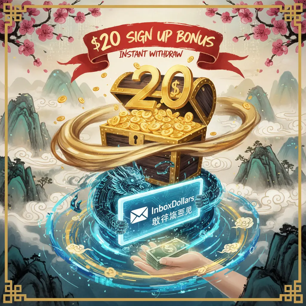 $20 sign up bonus instant withdraw - InboxDollars